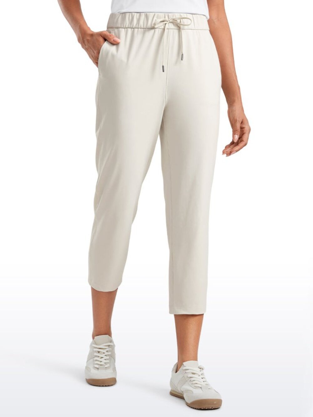 Stretch Cropped Pocket Pant 23''